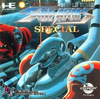 Side Arms Special JP PC Engine CD JP box art